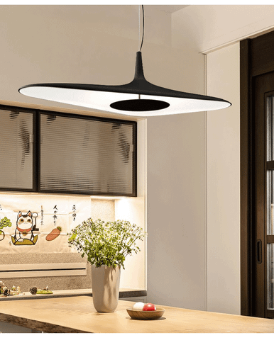 Đèn Thả dáng đĩa bay phong cách Bắc Âu