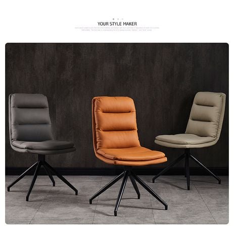 Ghế xoay tựa lưng kiểu Bắc Âu