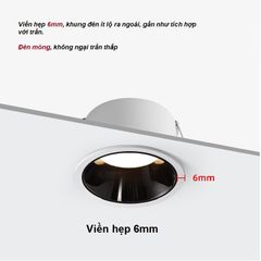  Đèn âm trần Downlight (chip OSRAM + driver DLY) 7W-15W T020710 