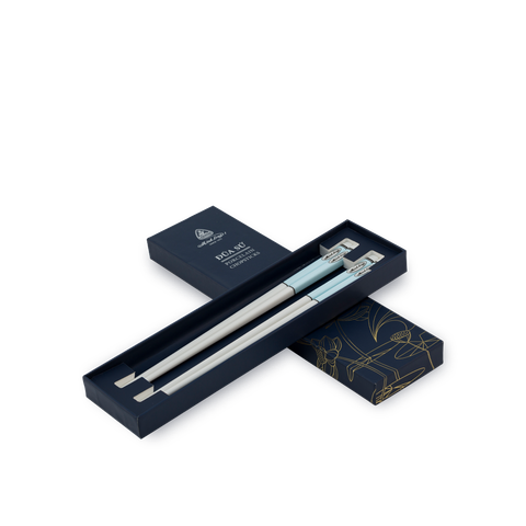  Đũa sứ dưỡng sinh 24.4 cm - Dưỡng Sinh IFP - Màu Xanh Dương Pastel 