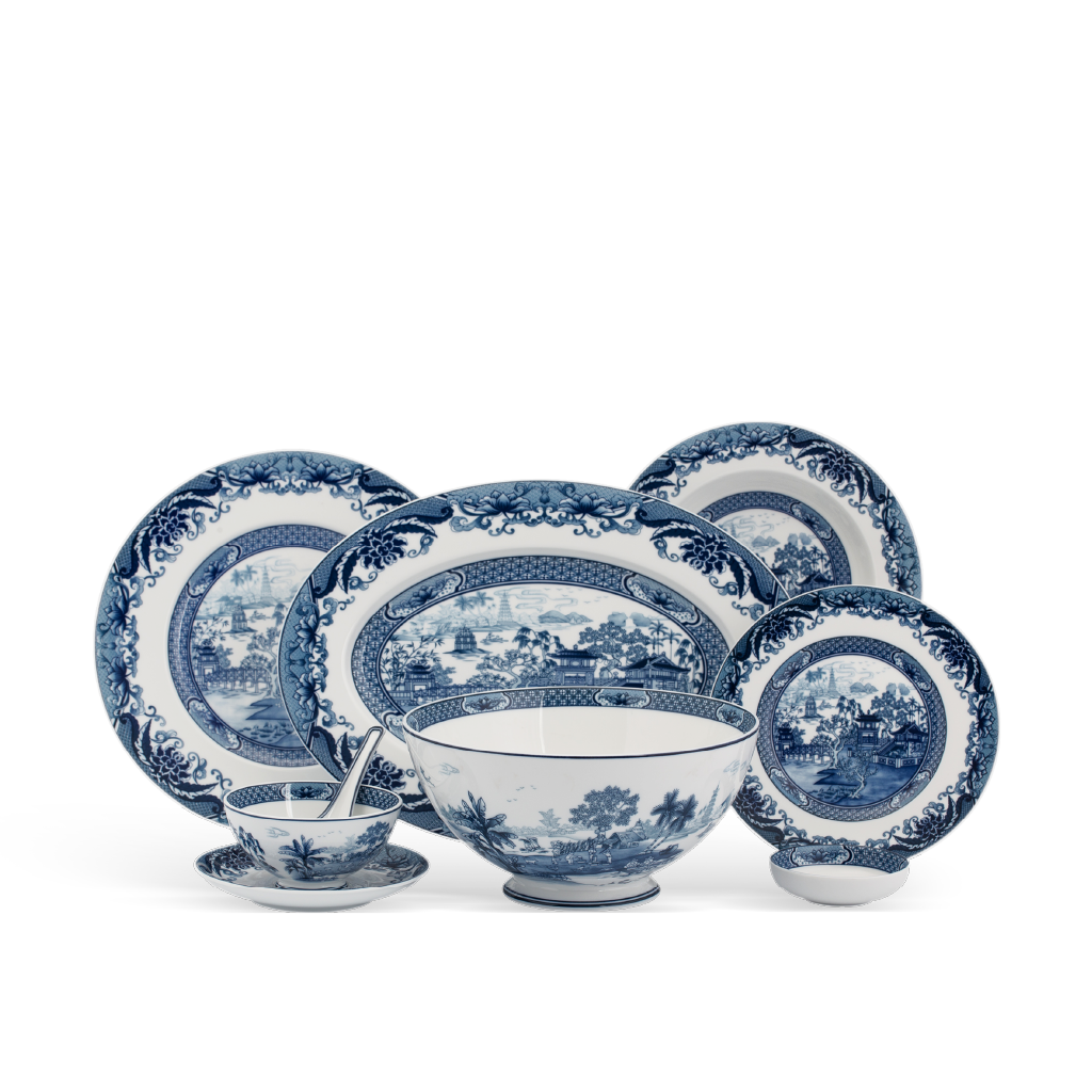 Bộ đồ ăn 10 người 48 sản phẩm - Hoàng Cung - Hồn Việt