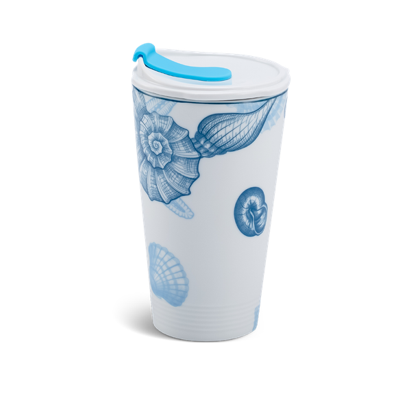 Ly sứ dưỡng sinh 0.48 L (K1) + nắp ống hút - Đại Dương