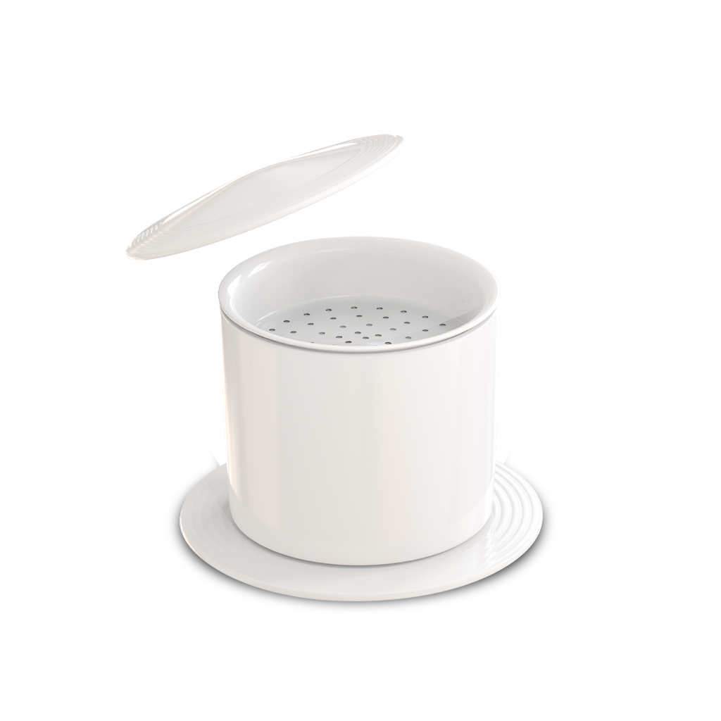 Bộ Phin Cà Phê Minh Long - Phiên bản JV version - Misc Assortment - Trắng