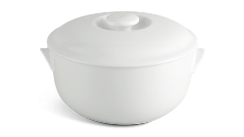  Thố 18 cm + nắp - Jasmine - Trắng Ngà 