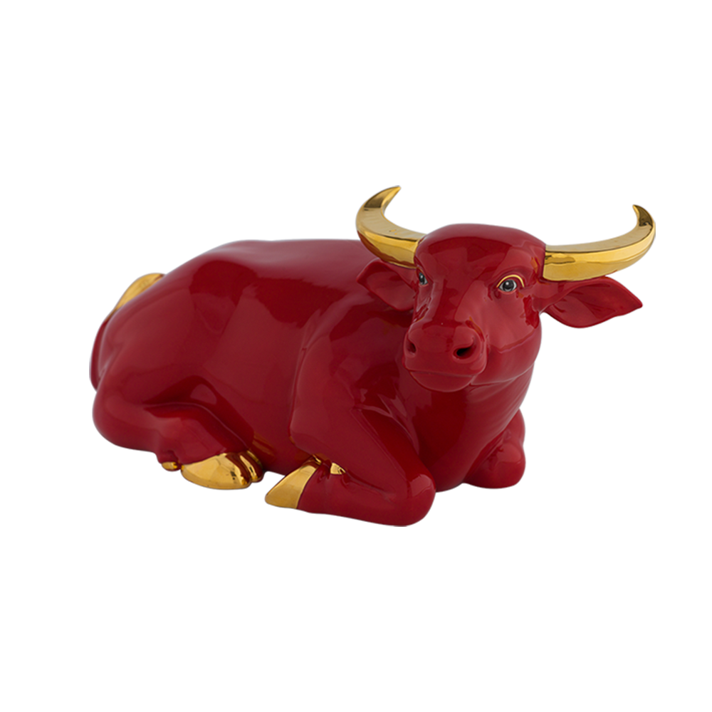 Trâu Hưởng Lộc 23cm