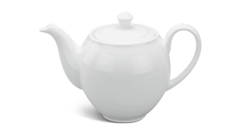  Bộ trà 0.8 L - Camellia - Trắng 