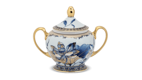  Chén đường 10 cm + nắp - Hoàng Cung - Sen Ngọc 