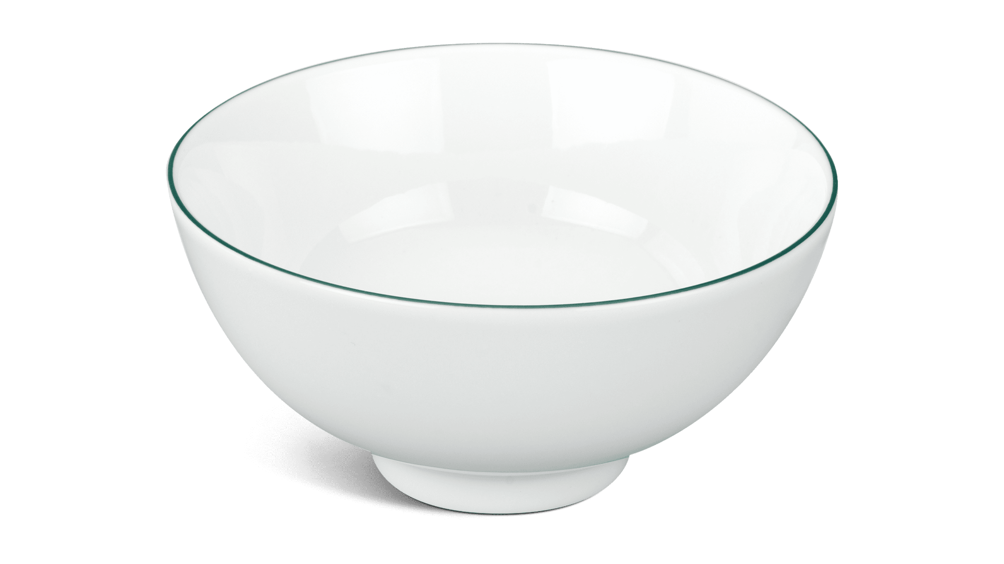 Chén cơm 11.5 cm - jasmine - chỉ xanh lá