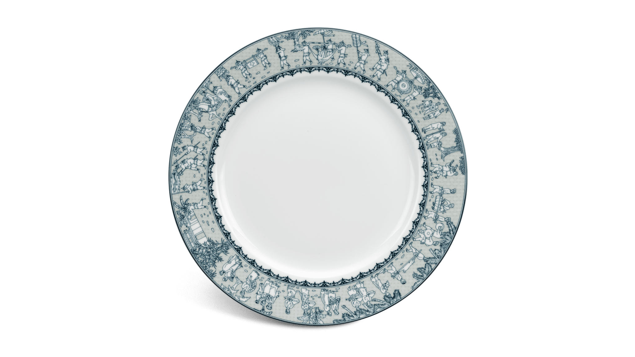 Dĩa Jasmine Vinh Quy Nhạt 22cm