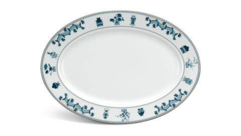  Dĩa oval - Jasmine - Tứ Quý 