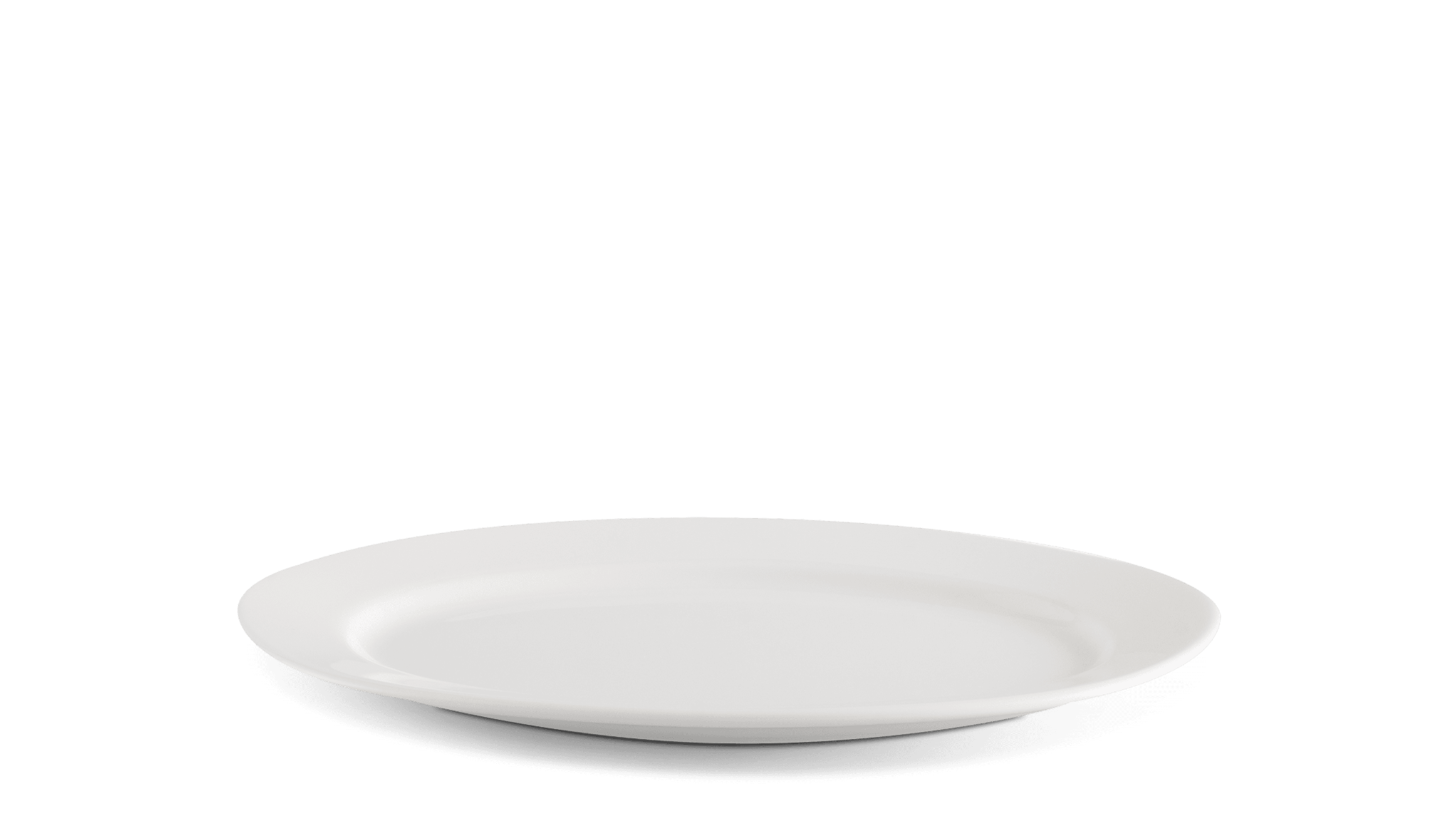 Dĩa oval 32 cm - Jasmine - Trắng Ngà