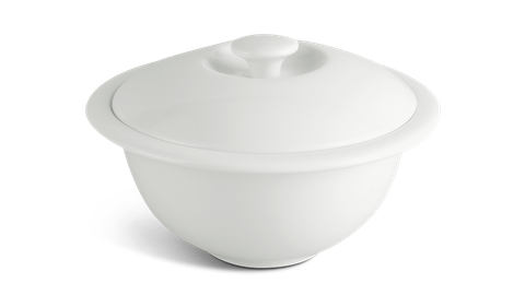  Thố vành 12 cm + nắp - Misc Assortment Lys - Trắng Ngà 