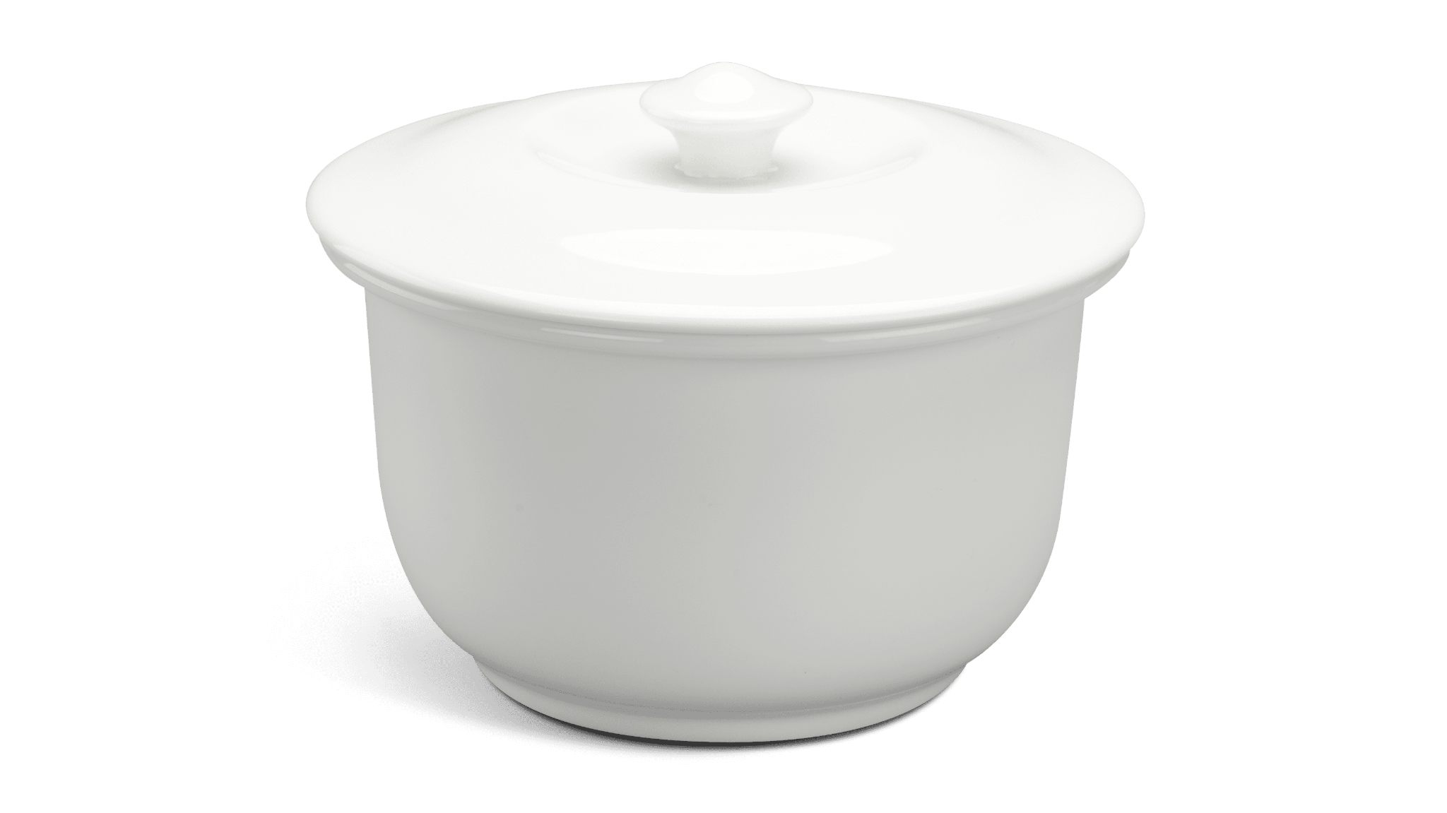 Thố 0.88 l + nắp - daisy lys - trắng ngà