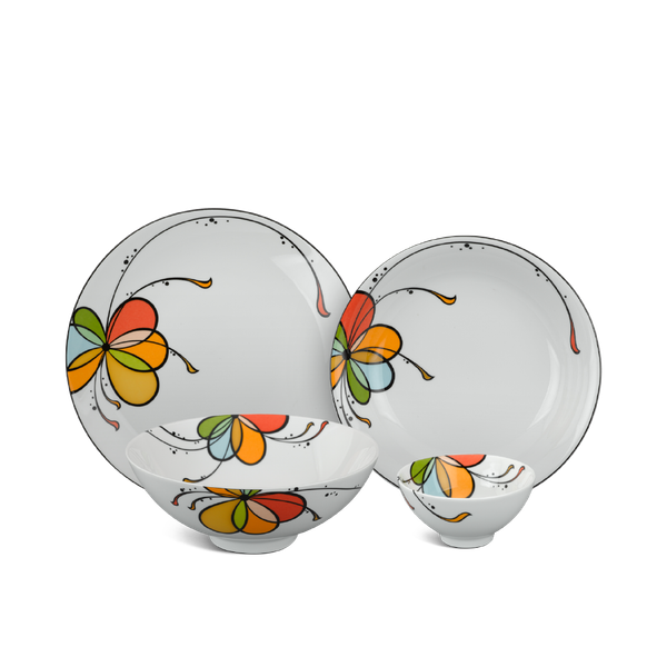 Bộ đồ ăn 09 sản phẩm - Daisy - Bóng Bay