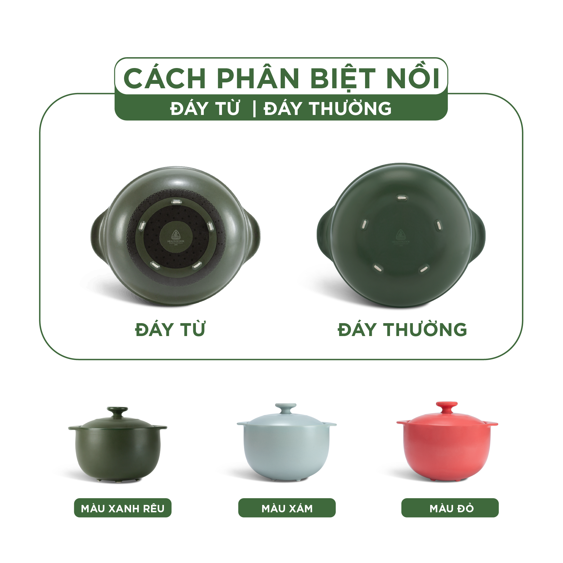 Nồi dưỡng sinh Vesta (Nồi tròn cao) 2.0 L + nắp (CK)