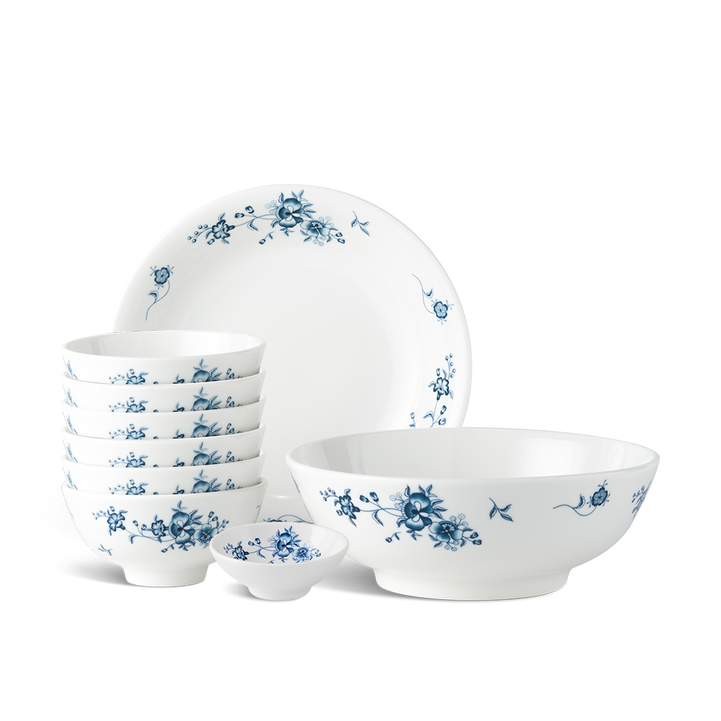 Bộ đồ ăn 10 sản phẩm - Jasmine Lys - Thanh Xuân