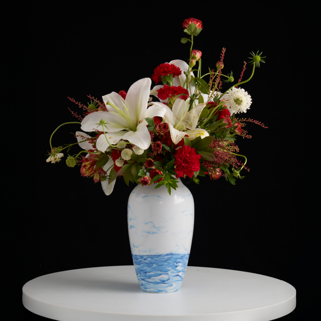 Bình hoa 27 cm - Thuận Buồm 2 - Trang Trí Vàng