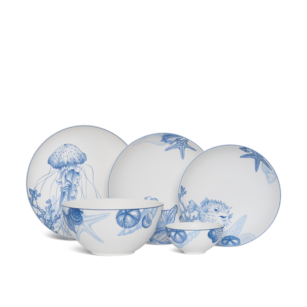 Bộ đồ ăn 17 sản phẩm - Timeless IFP - Đại Dương Sương Mờ