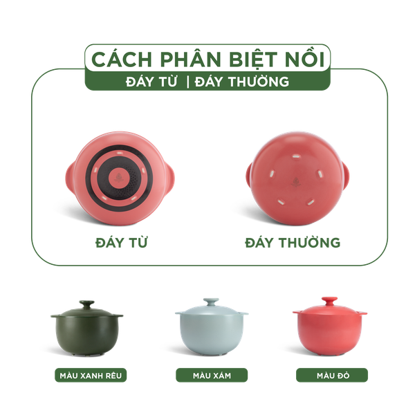 Nồi dưỡng sinh Vesta (Nồi tròn cao) 2.0 L + nắp (CK)