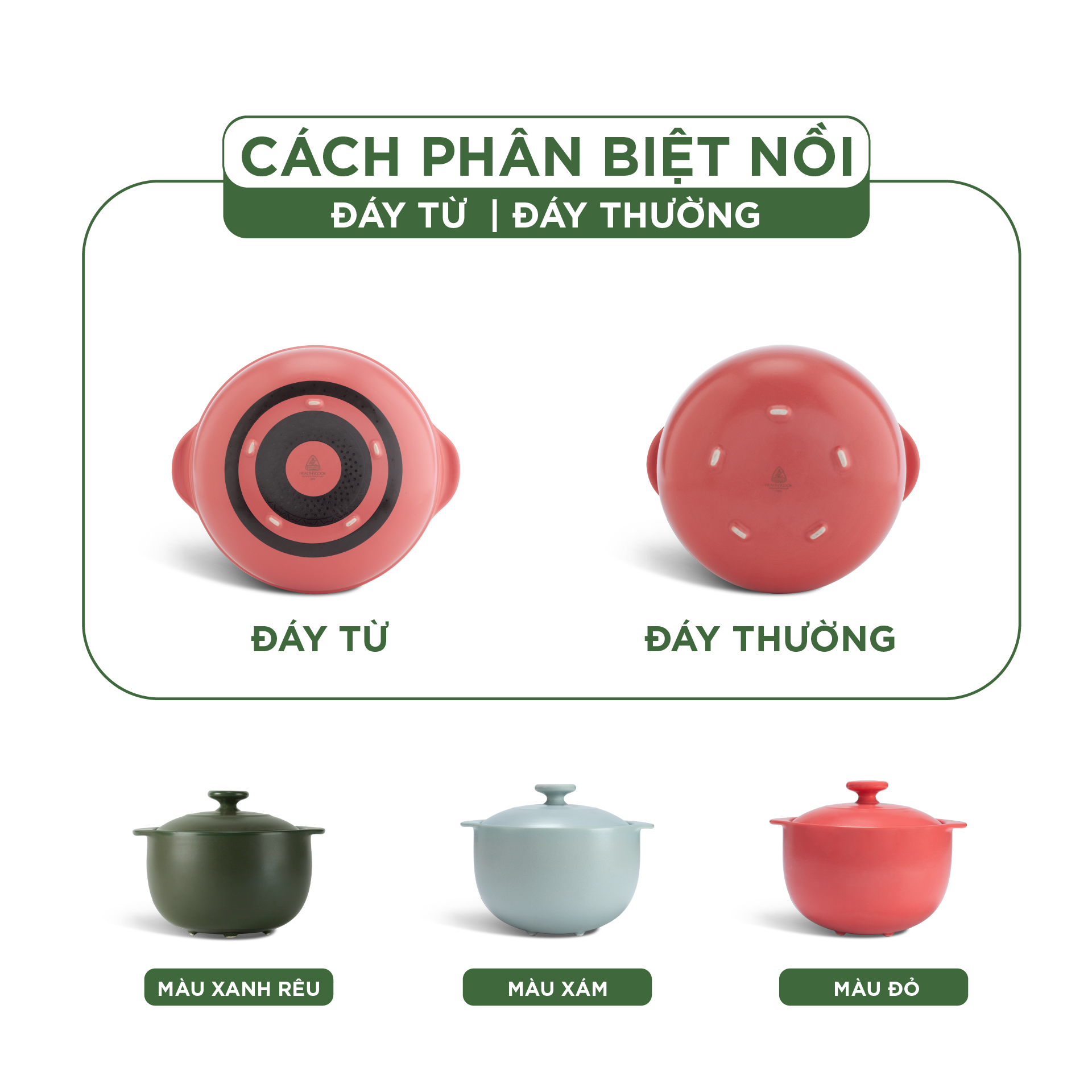 Nồi dưỡng sinh Vesta (Nồi tròn cao) 2.0 L + nắp (CK)