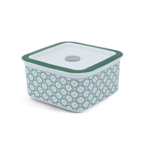  Hộp dưỡng sinh vuông đựng thực phẩm 15 cm + nắp - Dưỡng Sinh - Komos 