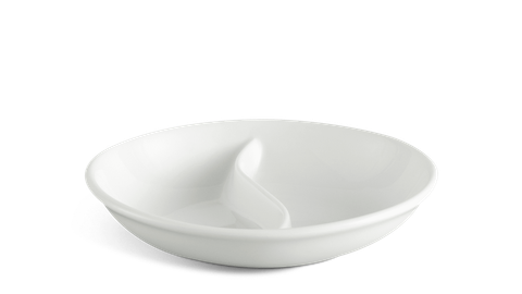  Chén chấm 2 ngăn - Jasmine Lys - Trắng Ngà 