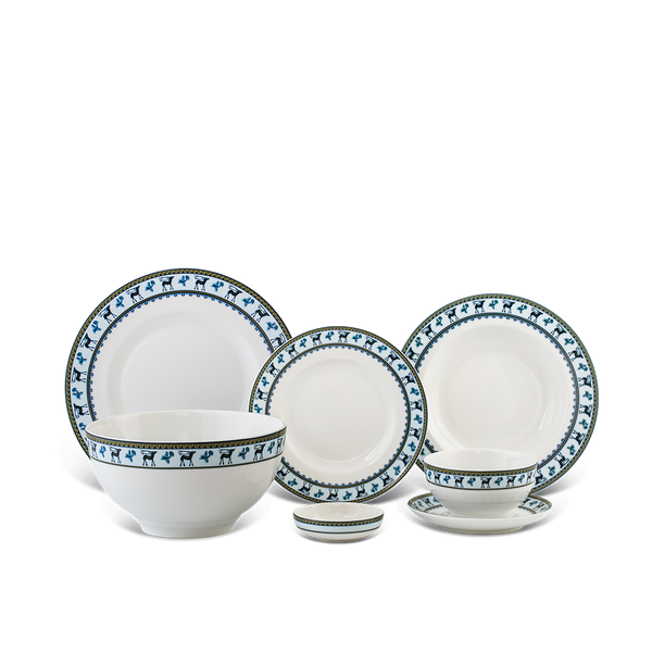 Bộ đồ ăn 23 sản phẩm (B) - Camellia - Lộc Lạc