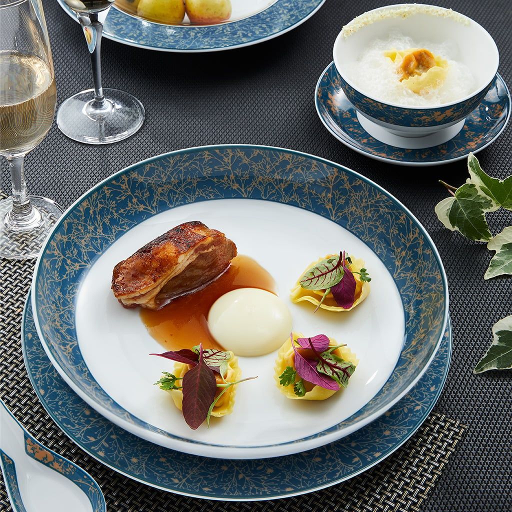 Bộ đồ ăn 23 sản phẩm - Camellia - Diệp Lục