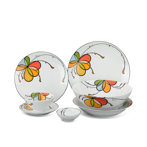 Bộ đồ ăn 22 sản phẩm - Daisy - Bóng Bay