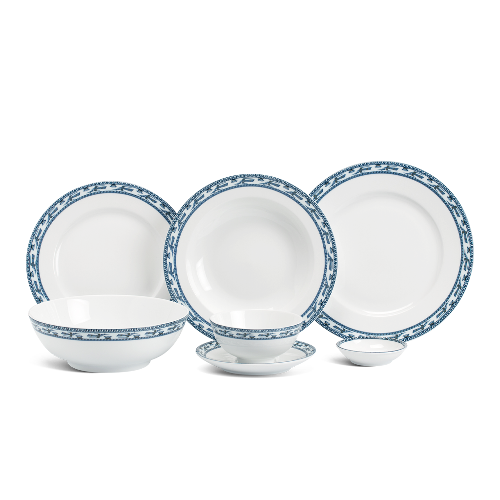 Bộ Đồ Ăn Jasmine Chim Lạc 24 Sản Phẩm