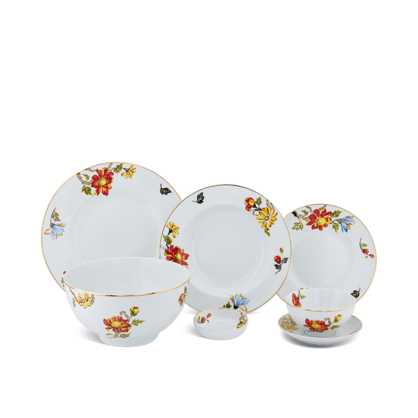 Bộ đồ ăn 25 sản phẩm (B) - Camellia - Cát Tường