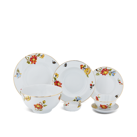  Bộ đồ ăn 25 sản phẩm (B) - Camellia - Cát Tường 