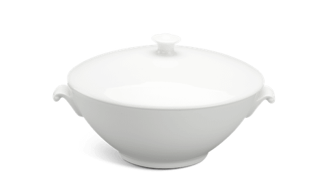  Thố 1.0 L + nắp - Daisy Lys - Trắng Ngà 