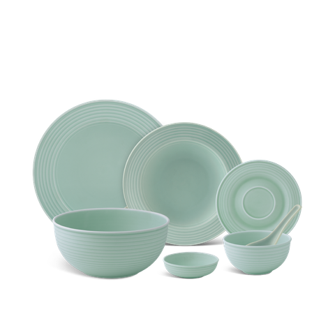  Bộ đồ ăn 30 sản phẩm - Cordon - Men Ngọc Sương Mờ 