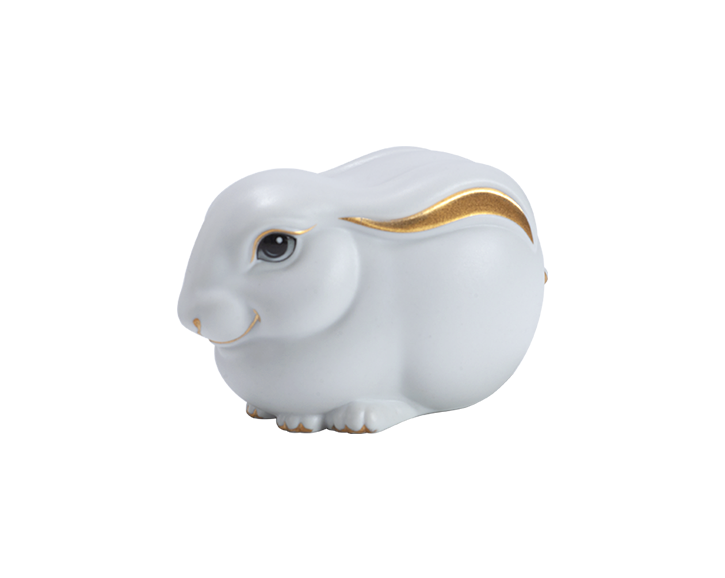 Trang Trí Thỏ Như Ý Vàng 24K