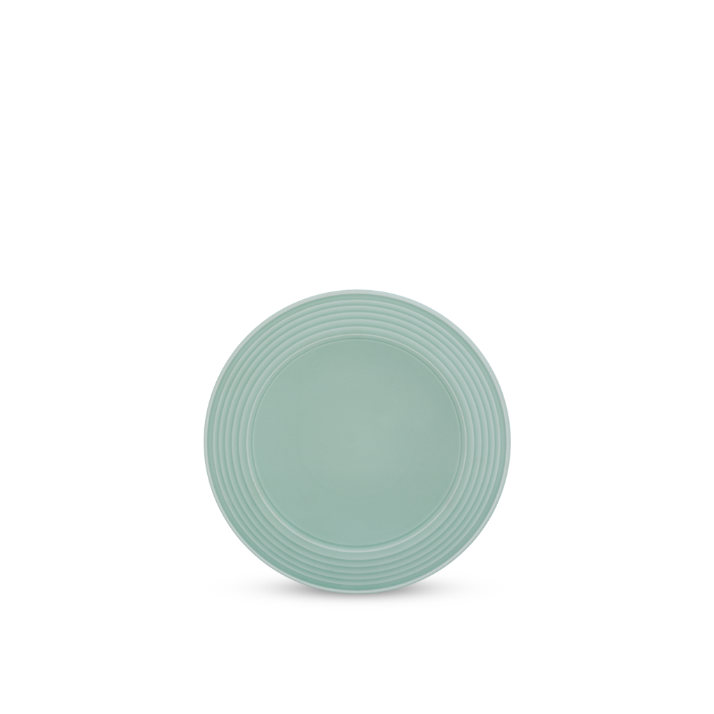 Dĩa Lót Chén Cordon 15cm Men Ngọc Sương Mờ