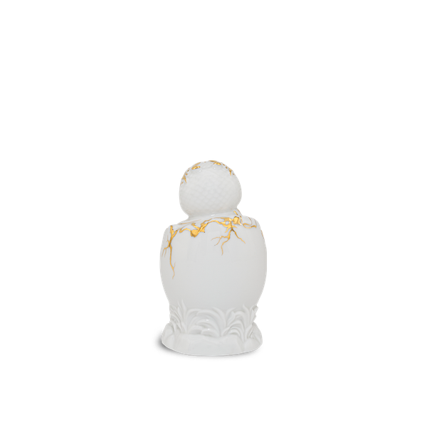Tượng Rắn Phúc Thái 9.8 cm - Trắng