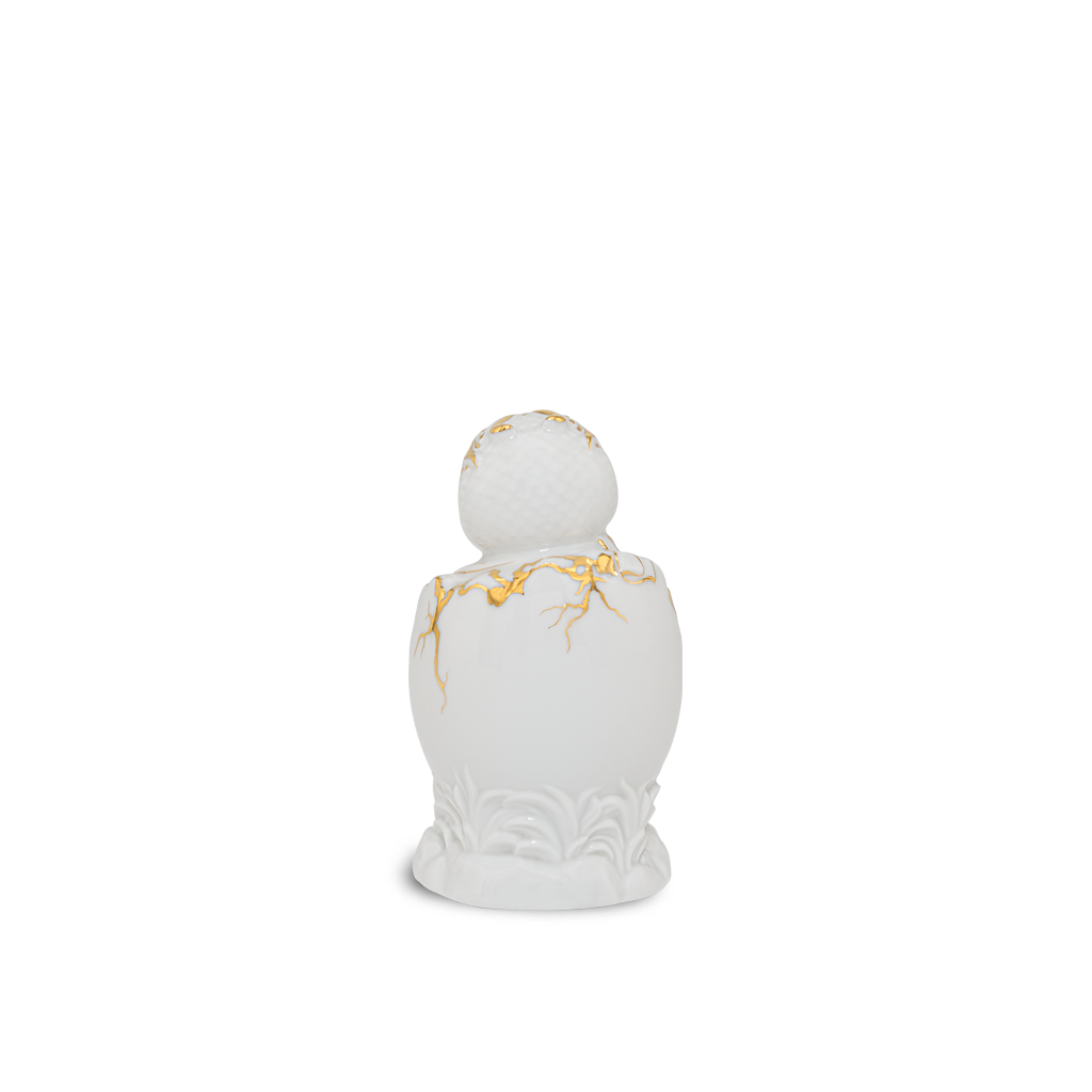 Tượng Rắn Phúc Thái 9.8 cm - Trắng