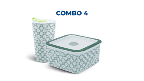  Combo 4: Ly sứ - Hộp sứ dưỡng sinh - Dưỡng Sinh - Komos 