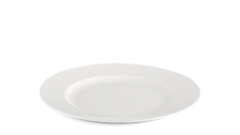  Dĩa tròn 25 cm - Jasmine - Trắng Ngà 