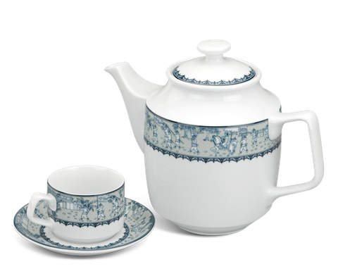  Bộ trà 1.1 L - Jasmine - Vinh Quy Nhạt 