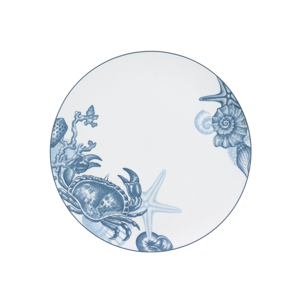 Dĩa tròn 27 cm (KL) - Timeless - Đại Dương Sương Mờ