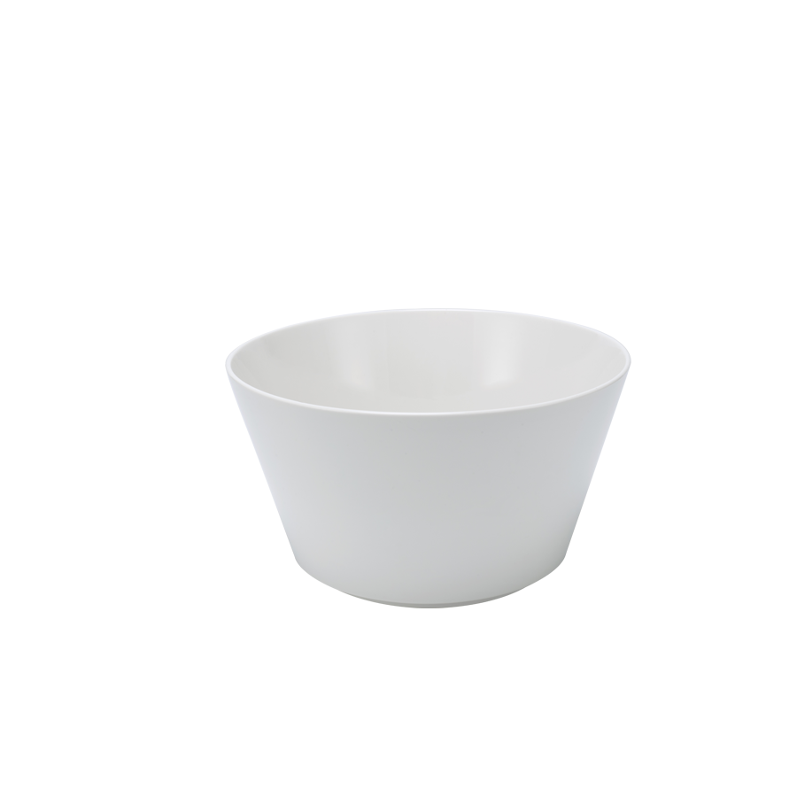 Tô hông loe 15 cm - timeless trắng