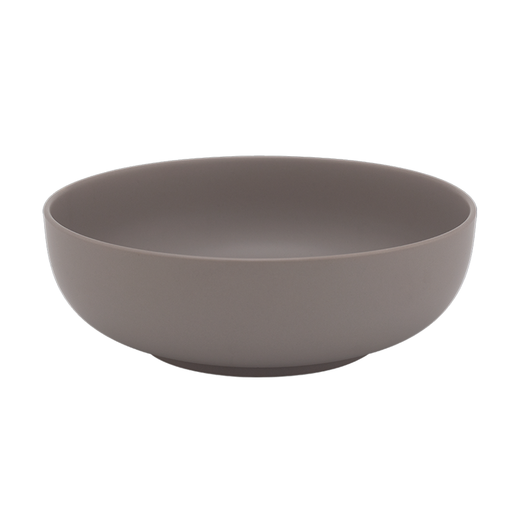 Tô cạn 20 cm - timeless - màu xám