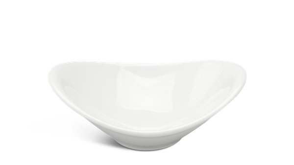 Chén chấm oval 9 x 6 cm - Anh Vũ - Trắng Ngà