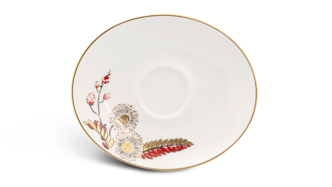  Dĩa lót oval 12.5 cm - Anna - Thiên Kim 