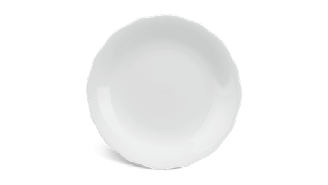  Dĩa tròn 22 cm - Mẫu Đơn IFP - Trắng Ngà 