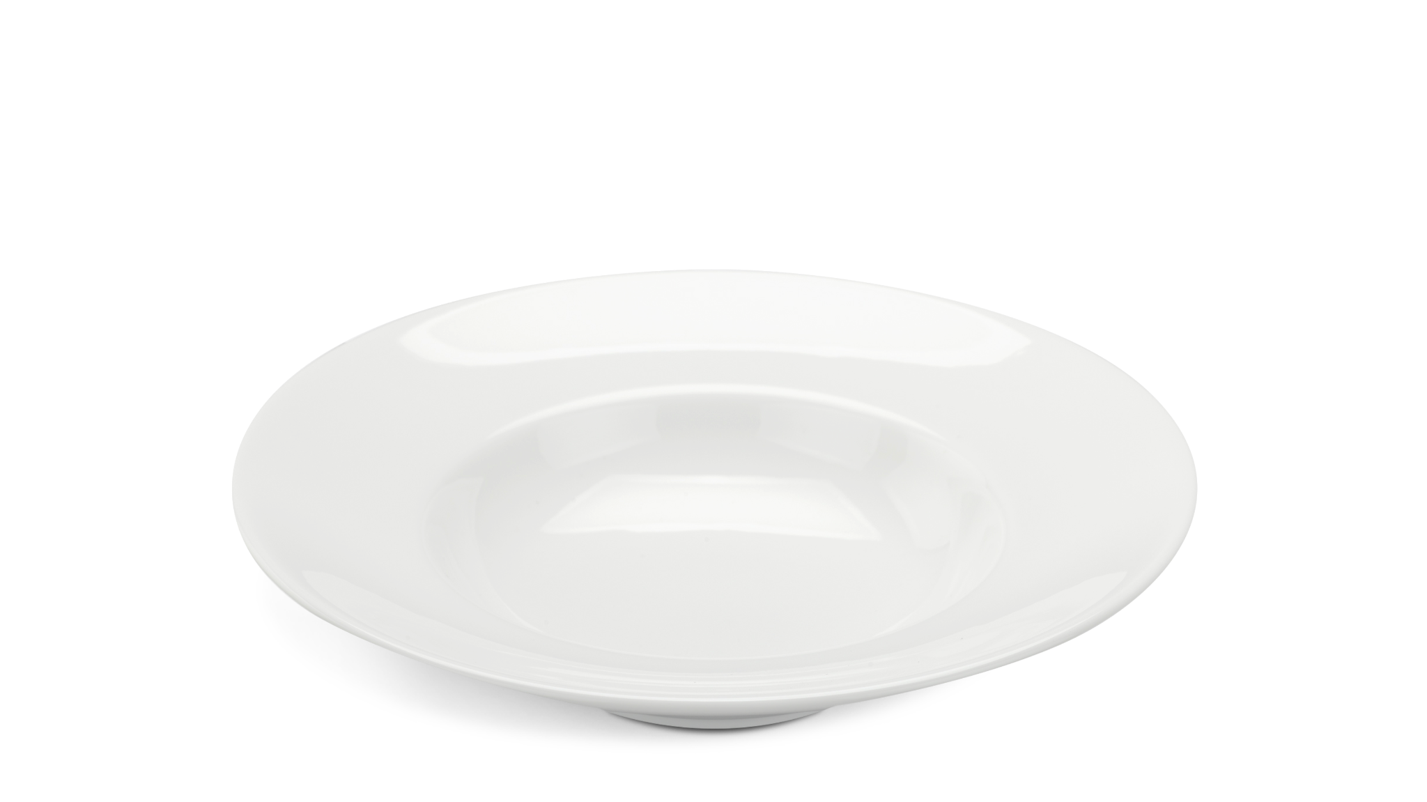 Dĩa súp 24.2 cm - anh vũ - trắng ngà