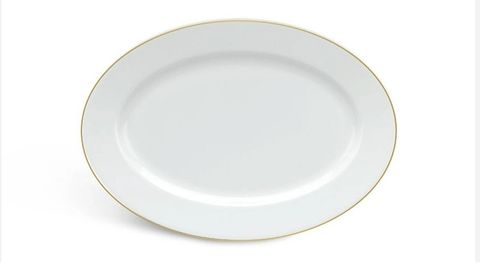  Dĩa oval - Jasmine - Chỉ Vàng 