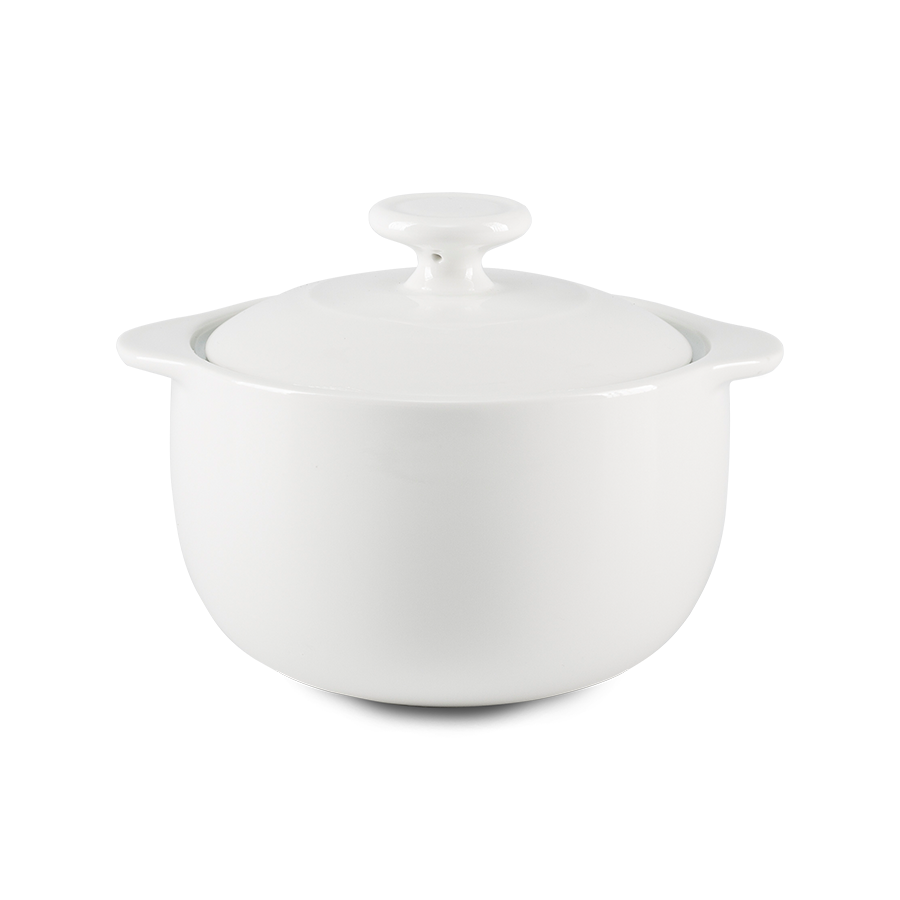 Thố cá nhân tròn cao Vesta 0.35 L + nắp